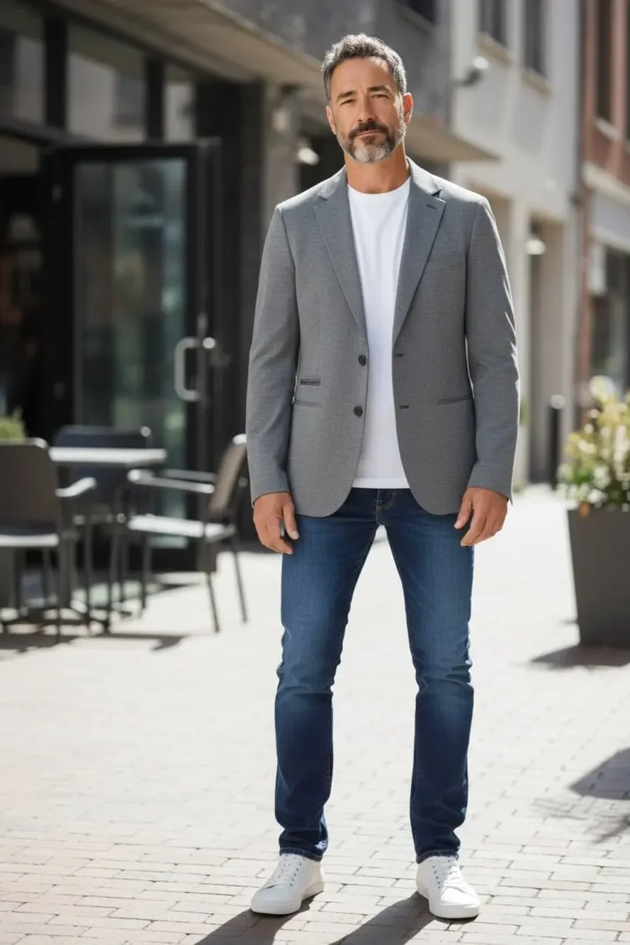 REISS Blazer Size 36 NEW Gray Pray Slim Fit Single Breasted Wool $250 Jacket